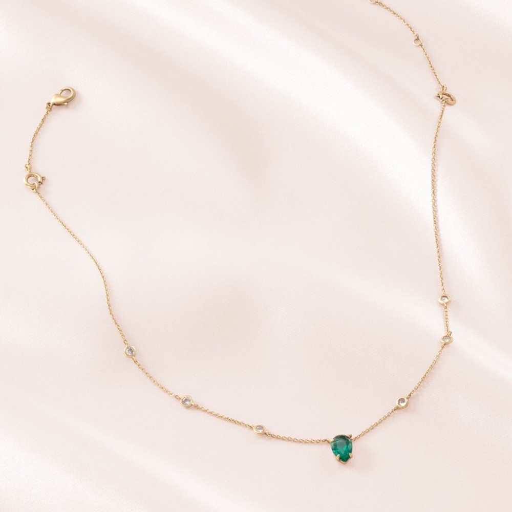 Stella & Dot | Vintage GOLD Triple Layer Crystal Embellished Heirloom Ne… - Picture 4 of 10